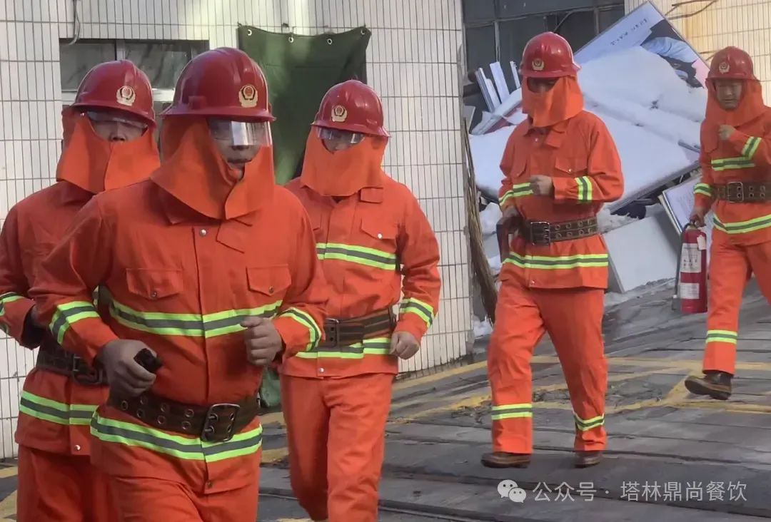 塔林鼎尚餐飲建行項(xiàng)目部消防安全日活動(dòng)：筑牢防線，消患未然